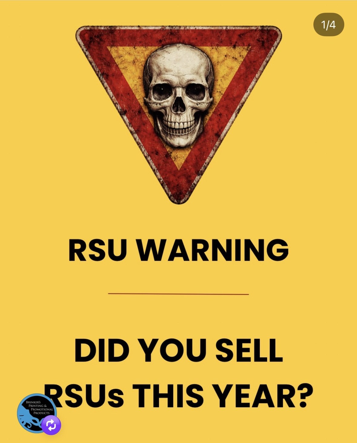 An RSU warning from TheTaxPerson